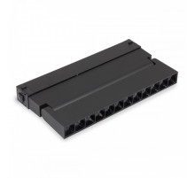 Трековый однофазный светильник AM Group Plain Opal AM591 9W 3000K BK