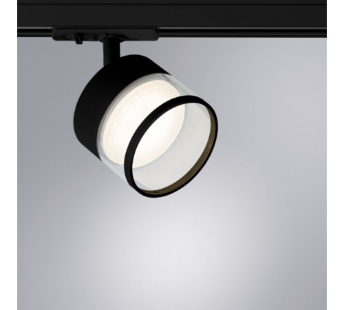 Трековый однофазный светильник Arte Lamp Faro A4893PL-1BK