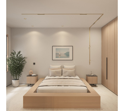 Трековый магнитный светильник Denkirs Shine Spot Zigbee DK5941-SB