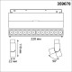 Трековый светильник Novotech Shino Flum 359670