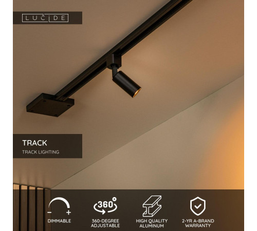 Трековый однофазный светильник Lucide Track 09960/01/30