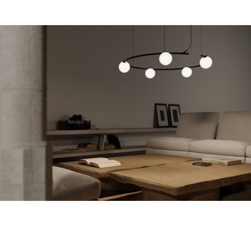 Трековый светильник Maytoni Technical Luna Arity TR236-1-5W3K-B