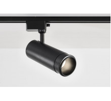 Трековый однофазный светильник Crystal Lux CLT 0.31 021 BK 3CCT ZOOM