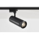 Трековый однофазный светильник Crystal Lux CLT 0.31 021 BK 3CCT ZOOM