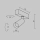 Трековый магнитный светильник Maytoni Technical Focus Led Radity TR103-4-7WTW-M-B