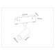 Трековый магнитный светильник Ambrella Light Track System GL2301