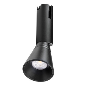 Трековый однофазный светильник Lightstar Due Hermes 210847