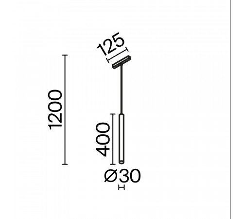 Трековый магнитный светильник Maytoni Technical Focus Led Radity TR257-4-7WTW-M-B