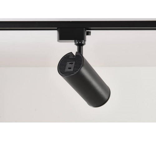 Трековый однофазный светильник Crystal Lux CLT 0.31 021 BK 3CCT ZOOM