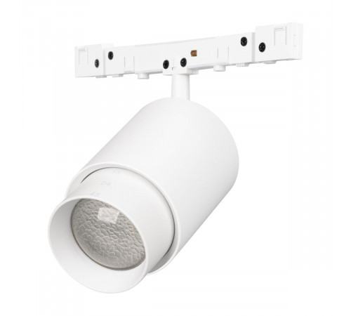 Трековый магнитный светильник Arlight MAG-MICROCOSM-SPOT-ZOOM-R38-5W Day4000 (WH, 10-55 deg, 24V) (IP20 Металл) 051806