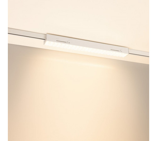 Трековый трехфазный светильник Arlight LGD-LUNGO-4TR-L600-20W-30W Warm3000 (Белый, 90х30 deg, 230V)   (IP20 Металл) 056536