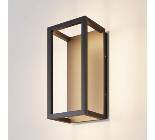 Уличный настенный светильник Maytoni Frame O527WL-L12B3K