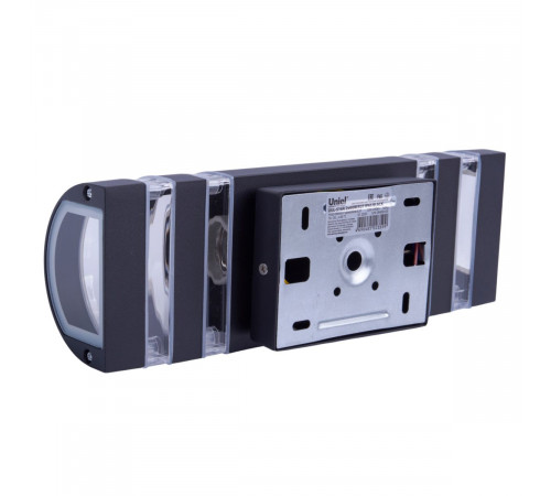Уличный настенный светильник Uniel UL-00012917 UUL-S16A 2x60W/E27 IP65 BLACK