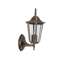 Уличный настенный светильник ЭРА Веледа GBW-104-BR-0360 230В Е27 IP54 бронза вверх Б0071478