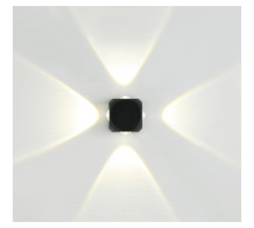 Уличный настенный светильник IMEX Cross IL.0014.0016-4 BK