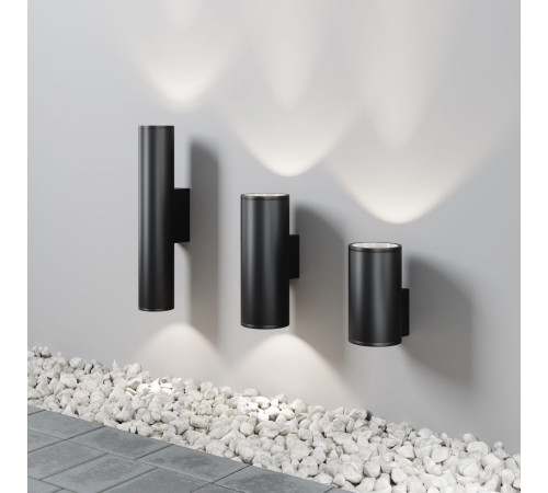 Уличный настенный светильник Maytoni Shim O514WL-L30B3K