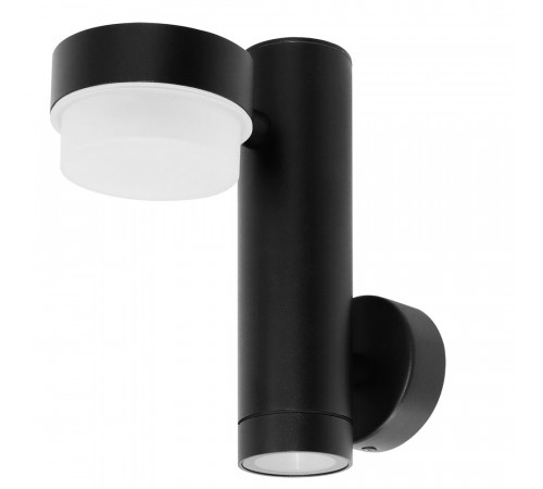 Уличный настенный светильник Arte Lamp Budapest A2362AL-2BK
