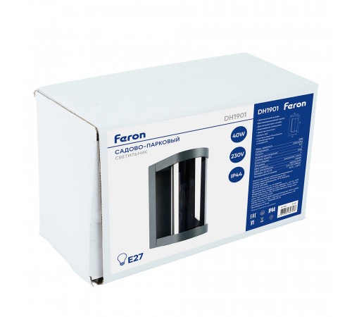 Уличный настенный светильник Feron Бостон DH1901 52187