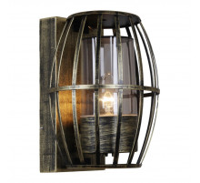 Уличный настенный светильник Reluce 08331-9.2-001JH E27 BKG RLOS