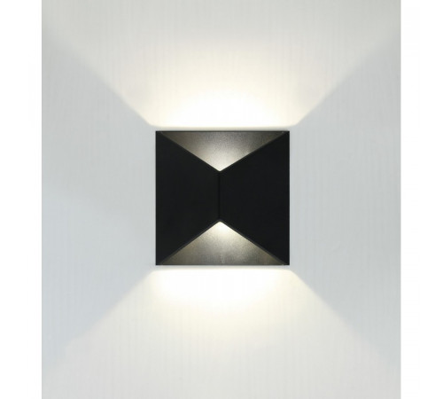 Уличный настенный светильник IMEX Wels IL.0014.0012 BK