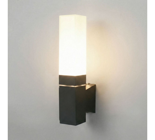 Уличный настенный светильник Elektrostandard 1534 TECHNO LED 3000K чёрный 4690389219191 a072067