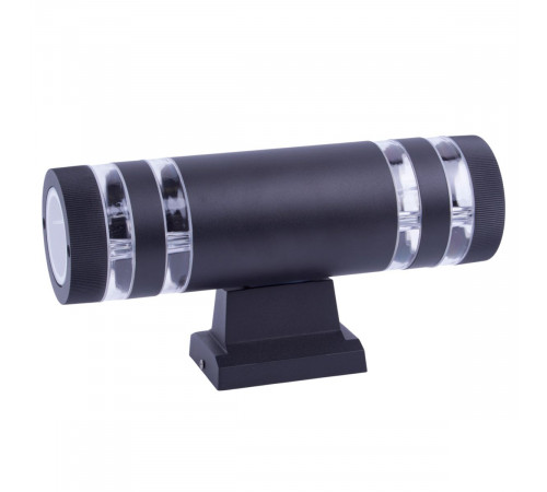 Уличный настенный светильник Uniel UUL-S20A 2x60W/E27 IP65 BLACK UL-00012921