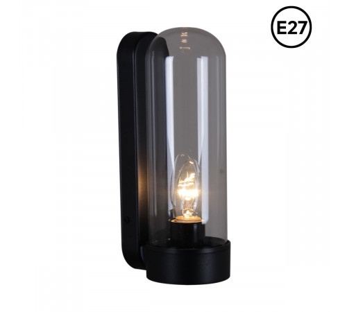 Уличный настенный светильник Reluce 08336-9.2-001JH E27 BK RLOS