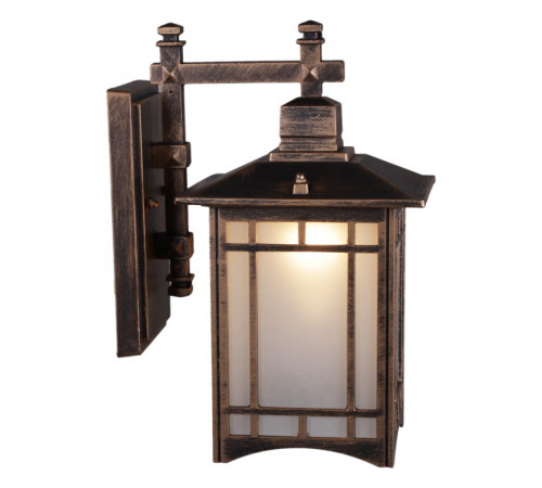 Уличный настенный светильник Reluce 08245-0.2-001U BKG