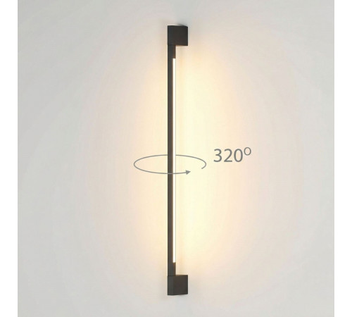 Уличный настенный светильник Elektrostandard Argos 35122/D черный 4690389219276 a072071