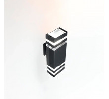 Уличный настенный светильник General GWL-2MR16-GU10-S-IP65 662519