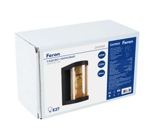 Уличный настенный светильник Feron Бостон DH1901 52188