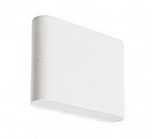 Уличный настенный светильник Arlight SP-FLAT-S135x90-2x3W Day4000-MIX (Белый, 75 deg, 230V) (IP65 Металл) 063609