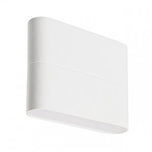 Уличный настенный светильник Arlight SP-FLAT-S135x90-2x3W Day4000-MIX (Белый, 75 deg, 230V) (IP65 Металл) 063609