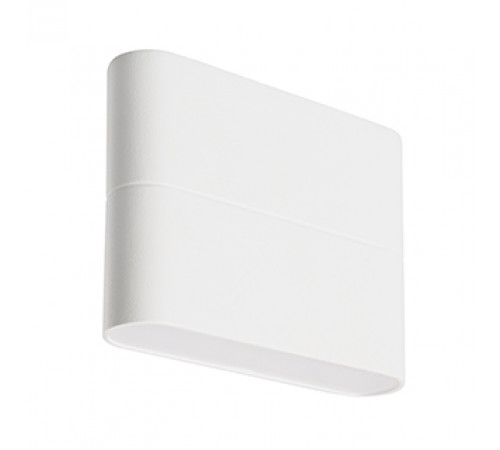 Уличный настенный светильник Arlight SP-FLAT-S135x90-2x3W Day4000-MIX (Белый, 75 deg, 230V) (IP65 Металл) 063609