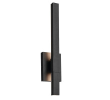 Уличный настенный светильник Kichler KL-NOCAR-M-BK