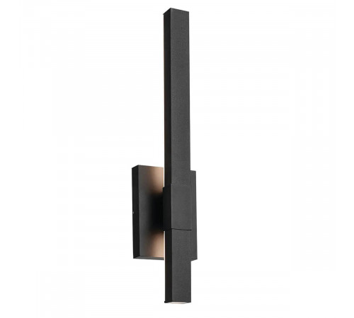 Уличный настенный светильник Kichler KL-NOCAR-M-BK