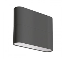 Уличный настенный светильник Arlight SP-FLAT-S135x90-2x3W Day4000-MIX (Черный, 75 deg, 230V) (IP65 Металл) 060679