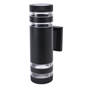 Уличный настенный светильник Uniel UUL-S20A 2x60W/E27 IP65 BLACK UL-00012921