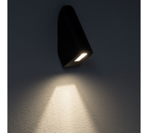 Уличный настенный светильник Nowodvorski Cline Led Black 11377 Уличный настенный светильник Nowodvorski Cline Led Black 11377