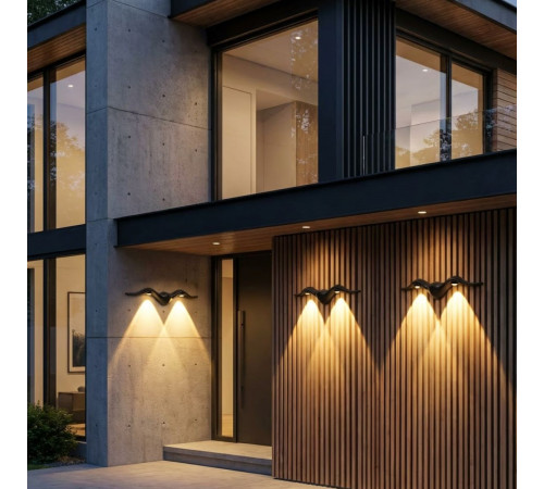 Уличный настенный светильник Citilux Jonathan CLU0805BK