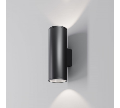 Уличный настенный светильник Maytoni Shim O514WL-L30B3K