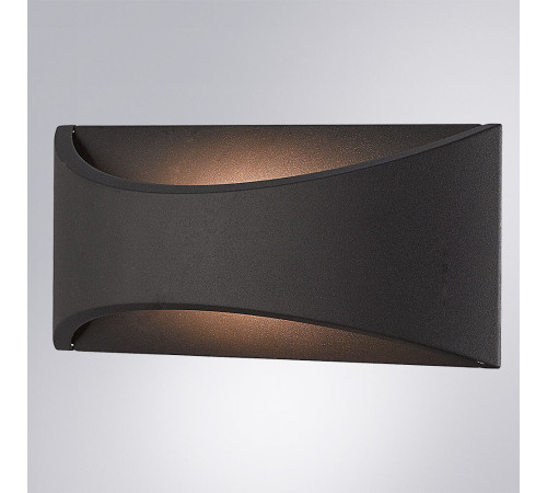 Уличный настенный светильник Arte Lamp Dino A8288AL-1BK