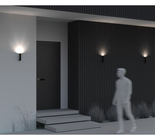 Уличный настенный светильник Maytoni Tube O508WL-L5B3K