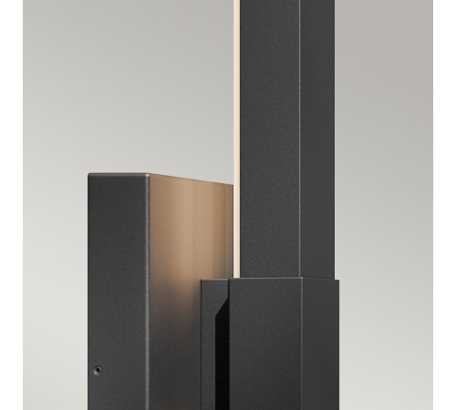 Уличный настенный светильник Kichler KL-NOCAR-L-BK