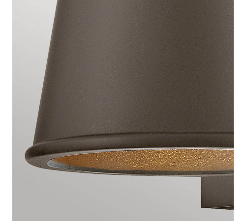 Уличный настенный светильник Hinkley HK-HANS-S-ABZ