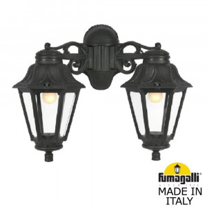 Уличный настенный светильник Fumagalli PORPORA/ANNA E22.141.000.AXE27DN