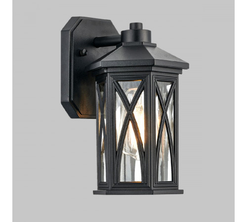 Уличный настенный светильник IMEX Boston IL.0016.0002-BK