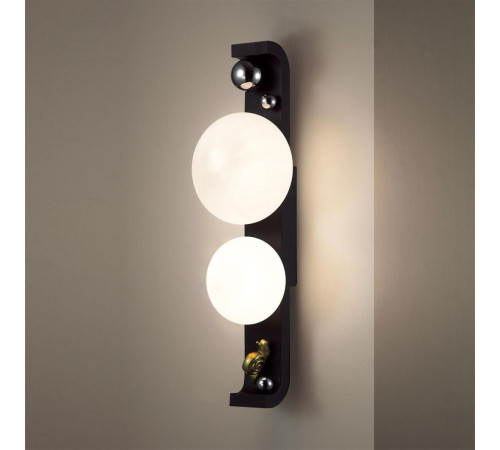 Уличный настенный светильник Odeon Light Nature Luma 5434/2W