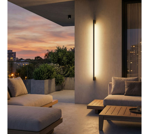 Уличный настенный  светильник Elektrostandard Argos 35121/D черный 4690389219269 a072070