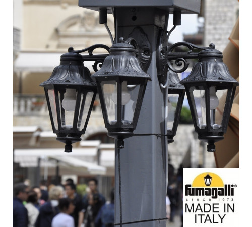 Уличный настенный светильник Fumagalli BISSO/ANNA E22.131.000.AXE27DN